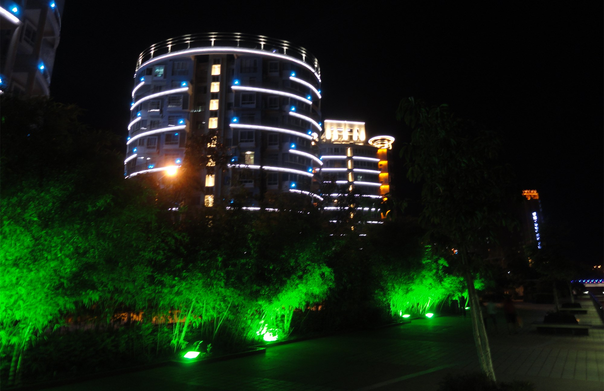 LED戶外亮化工程讓城市更美麗