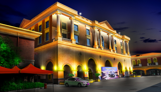 LED投光燈亮化工程，看到現(xiàn)在更要看到未來(lái)